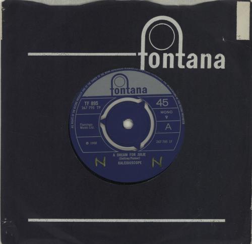 Kaleidoscope (UK) A Dream For Julie - WOL 7" vinyl single (7 inch record / 45) UK KLD07AD685272