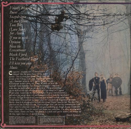 Kaleidoscope (UK) Faintly Blowing - EX vinyl LP album (LP record) UK KLDLPFA863723