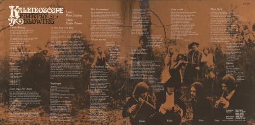 Kaleidoscope (UK) Faintly Blowing - EX vinyl LP album (LP record) UK KLDLPFA863723
