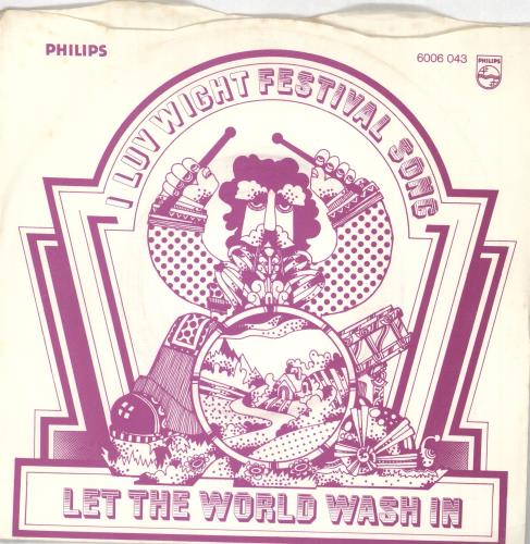 Kaleidoscope (UK) Let The World Wash In - p/s 7" vinyl single (7 inch record / 45) UK KLD07LE714159