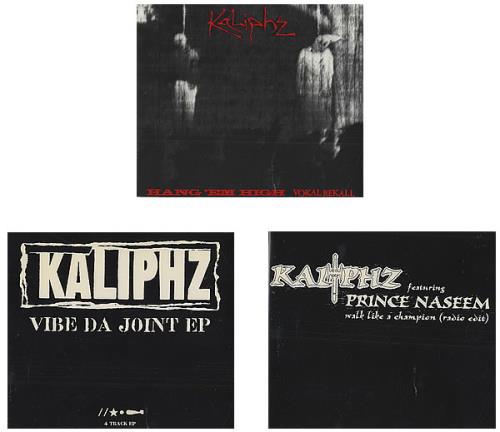 Kaliphz Collection Of 4 x CD Singles CD single (CD5 / 5") UK KD-C5CO436228