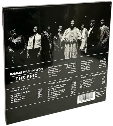 Kamasi Washington The Epic - Sealed Vinyl Box Set UK Q7PVXTH863538