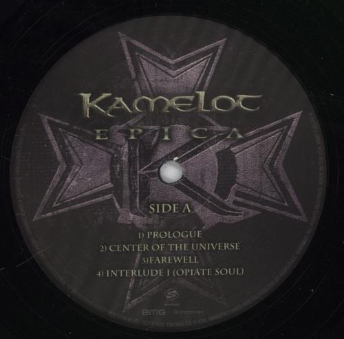 Kamelot Epica 2-LP vinyl record set (Double LP Album) US KH42LEP891013