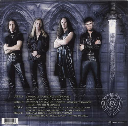 Kamelot Epica 2-LP vinyl record set (Double LP Album) US KH42LEP891013