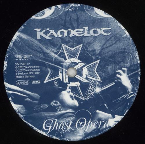Kamelot Ghost Opera 2-LP vinyl record set (Double LP Album) German KH42LGH890317