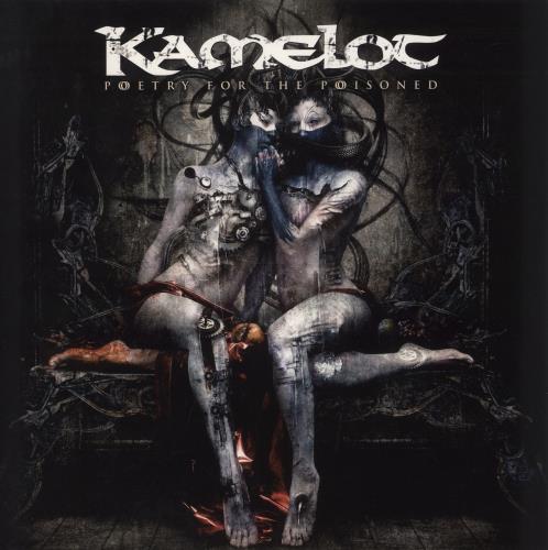 Kamelot Poetry For The Poisoned 2-LP vinyl record set (Double LP Album) German KH42LPO890816