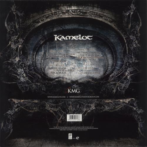 Kamelot Poetry For The Poisoned 2-LP vinyl record set (Double LP Album) German KH42LPO890816