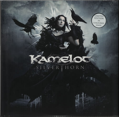 Kamelot Silver Thorn - Blue Marbled vinyl 2-LP vinyl record set (Double LP Album) German KH42LSI628770