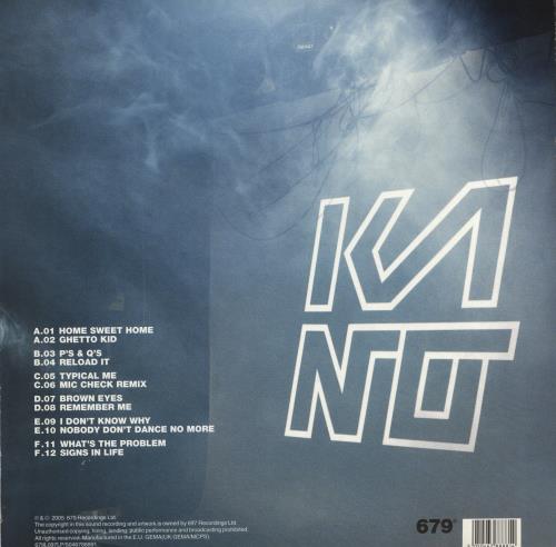 Kano (Rapper) Home Sweet Home 3-LP vinyl record set (Triple LP Album) UK OH93LHO869570