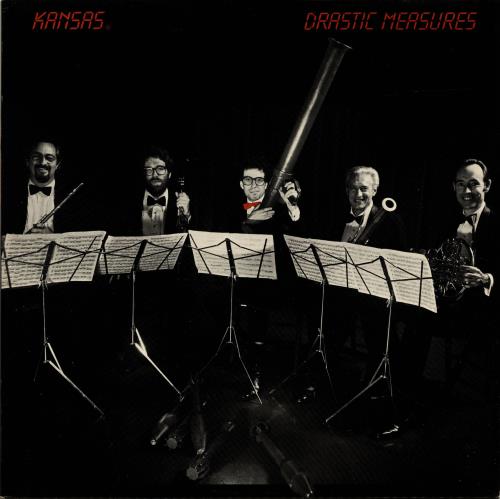 Kansas Drastic Measures vinyl LP album (LP record) Dutch KNSLPDR701839