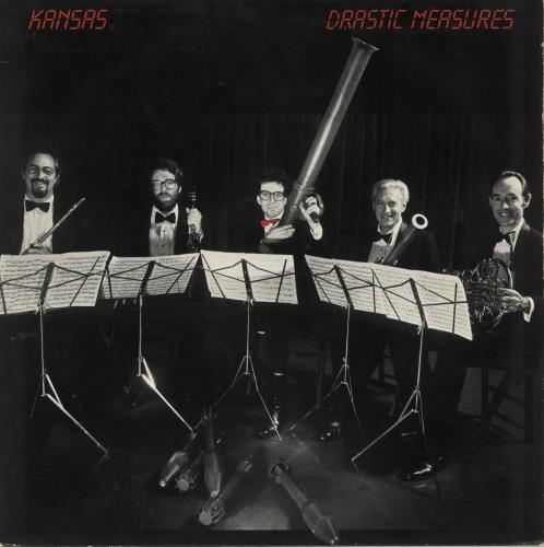 Kansas Drastic Measures vinyl LP album (LP record) Dutch KNSLPDR727161