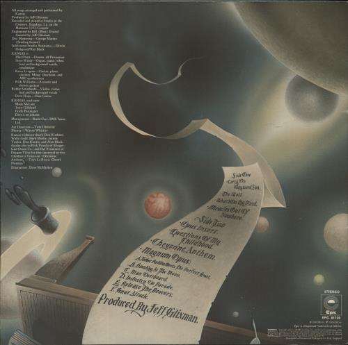 Kansas Leftoverture vinyl LP album (LP record) UK KNSLPLE333392