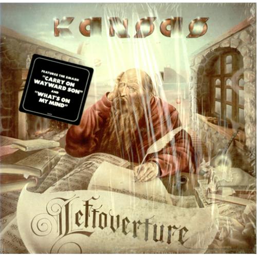 Kansas Leftoverture US vinyl LP album (LP record) (423094)