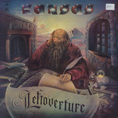 Kansas Leftoverture vinyl LP album (LP record) Spanish KNSLPLE823387
