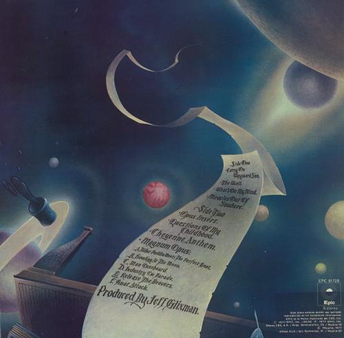 Kansas Leftoverture vinyl LP album (LP record) Spanish KNSLPLE823387