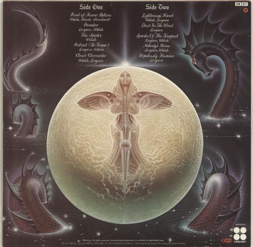 Kansas Point Of Know Return vinyl LP album (LP record) UK KNSLPPO694291