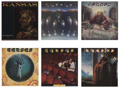 Kansas The First Seven Albums vinyl LP album (LP record) UK KNSLPTH418343