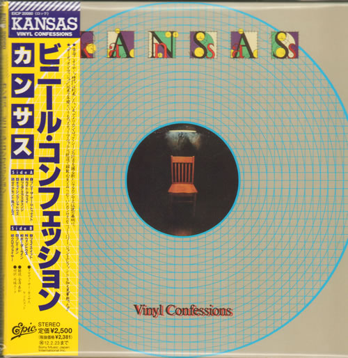 Kansas Vinyl Confessions CD album (CDLP) Japanese KNSCDVI638569