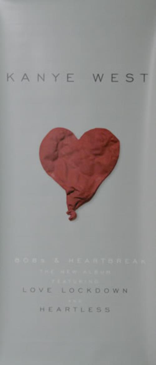 Kanye West 808s & Heartbreak display US NYEDISH478340