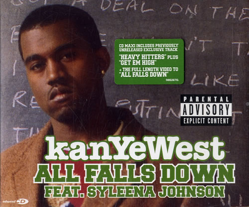 Kanye West All Falls Down CD single (CD5 / 5") UK NYEC5AL603897