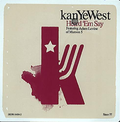 Kanye West Heard 'Em Say CD single (CD5 / 5") US NYEC5HE349017
