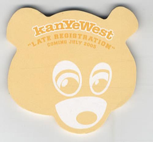 Kanye West Late Registration memorabilia UK NYEMMLA337783