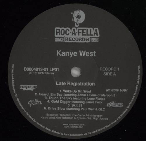 Kanye West Late Registration 2-LP vinyl record set (Double LP Album) US NYE2LLA886577