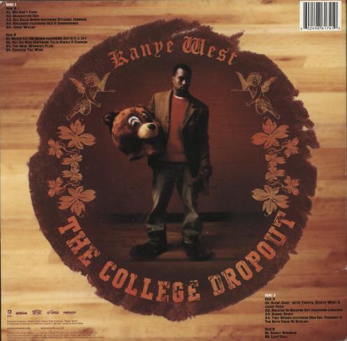 Kanye West The College Dropout - VG 2-LP vinyl record set (Double LP Album) US NYE2LTH890973