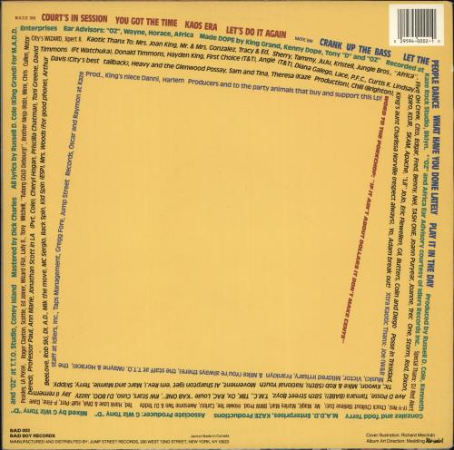 Kaos Court's In Session vinyl LP album (LP record) US K3XLPCO705436