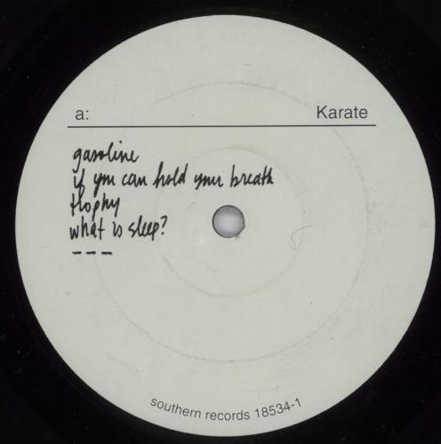Karate Karate vinyl LP album (LP record) UK KG2LPKA897166