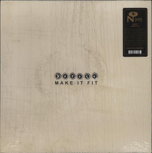 Karate Make It Fit - Clear [Bleach The Scene] Vinyl - Sealed vinyl LP album (LP record) US KG2LPMA852349