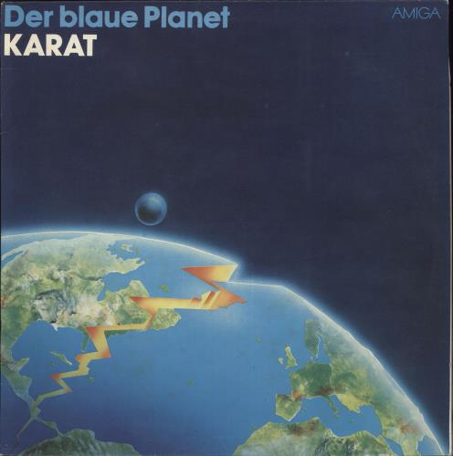 Karat Der Blaue Planet vinyl LP album (LP record) German KK7LPDE721101