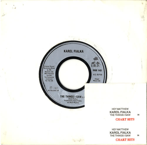 Karel Fialka Hey Matthew - Juke Box 7" vinyl single (7 inch record / 45) UK KFK07HE600762