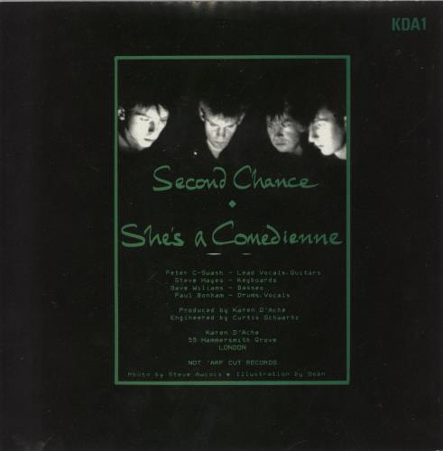 Karen D'Ache She's A Comedienne 7" vinyl single (7 inch record / 45) UK 4KY07SH875314