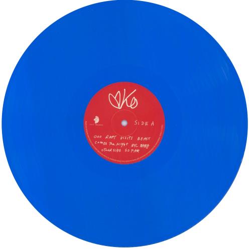 Karen O Crush Songs - Blue Vinyl vinyl LP album (LP record) US KR4LPCR836587