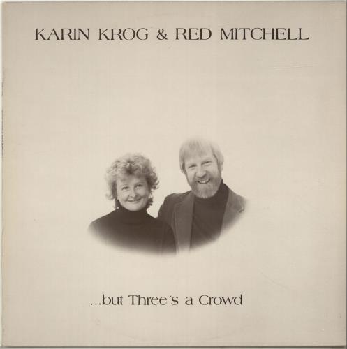 Karin Krog But Three's A Crowd vinyl LP album (LP record) Swedish KK5LPBU697063