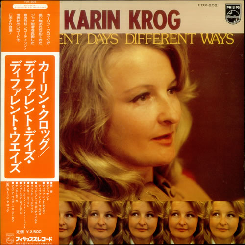 Karin Krog Different Days, Different Ways vinyl LP album (LP record) Japanese KK5LPDI539355