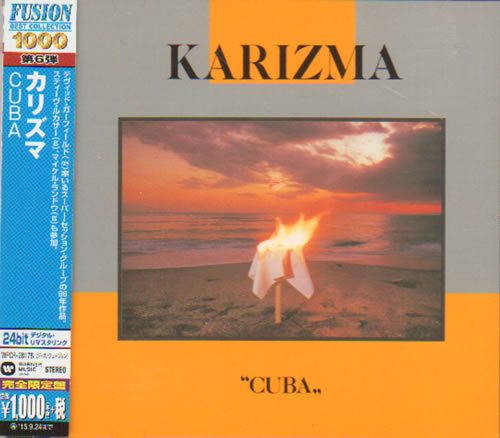 Karizma Cuba CD album (CDLP) Japanese K7UCDCU641114