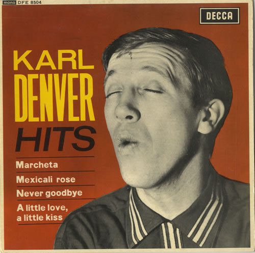 Karl Denver Hits 7" vinyl single (7 inch record / 45) UK KAR07HI567756