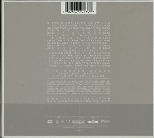 Karl Hyde Edgeland - Deluxe Edition 2-disc CD/DVD set UK KT42DED629006