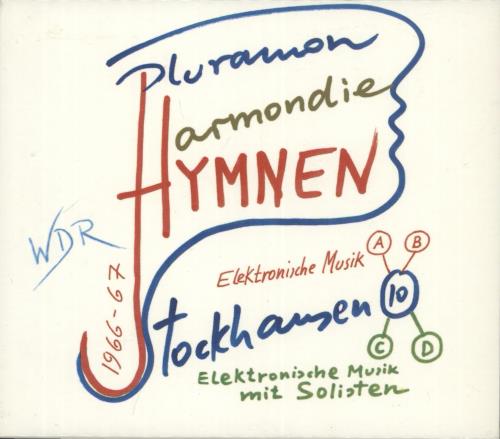 Karlheinz Stockhausen Hymnen 4-CD album set German KK44CHY886467