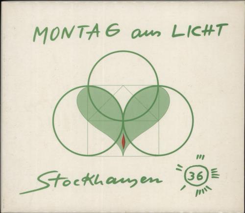 Karlheinz Stockhausen Montag Aus Licht 5-CD album set German KK45CMO886472