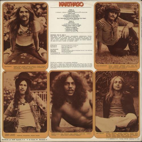 Karthago Second Step vinyl LP album (LP record) Spanish KP4LPSE865653