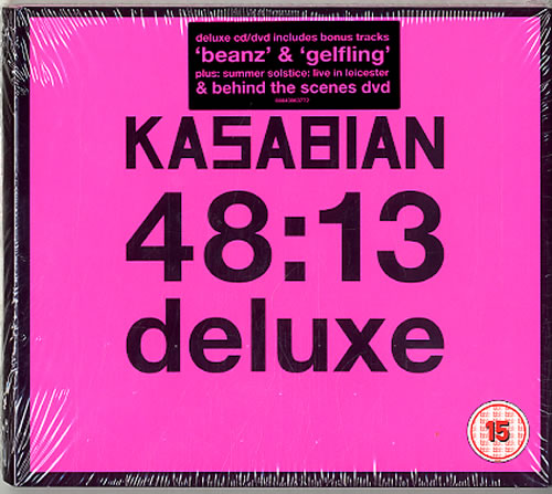 Kasabian 48:13 2 CD album set (Double CD) German KAB2C620733