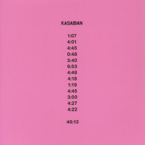 Kasabian 48:13 2-LP vinyl record set (Double LP Album) UK KAB2L674477