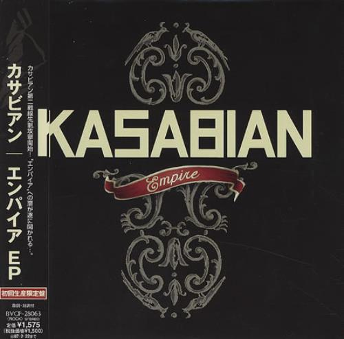 Kasabian Empire CD single (CD5 / 5") Japanese KABC5EM375891