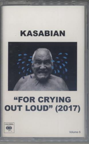 Kasabian For Crying Out Loud (2017) cassette album UK KABCLFO792430