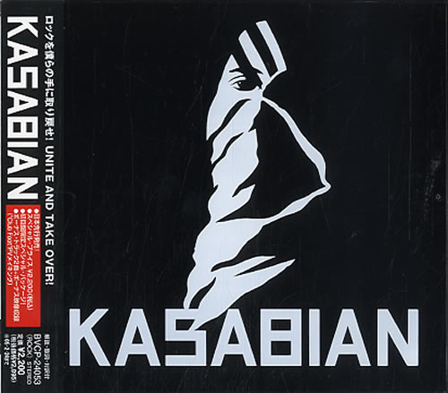 Kasabian Kasabian - Black Jewel Case + OBI CD album (CDLP) Japanese KABCDKA301914