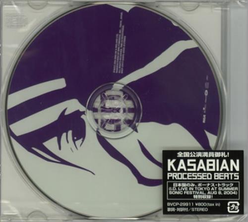 Kasabian Processed Beats CD single (CD5 / 5") Japanese KABC5PR305658