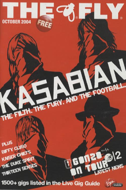 Kasabian The Fly magazine UK KABMATH344100